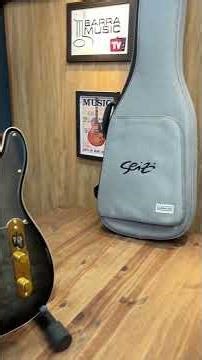 Guitarra Seizi Katana Kabuto Plus | Bag (Capa) | Deep Black Gold