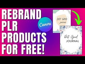 How To Edit & Rebrand PLR Products to Sell FAST & FREE | (Step-by-Step Tutorial Walkthrough)