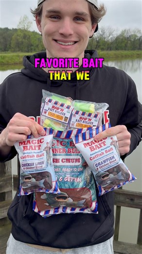 “MAGIC” Catfish Bait Works Like MAGIC! 🎣🪄 #shorts #fishing #catfish