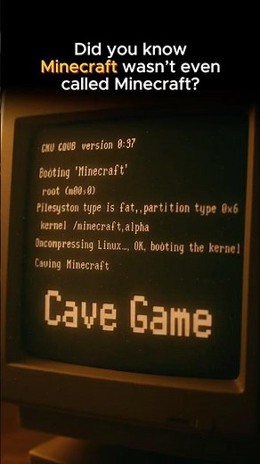 Minecraft’s Forgotten Name — The Story of “Cave Game”