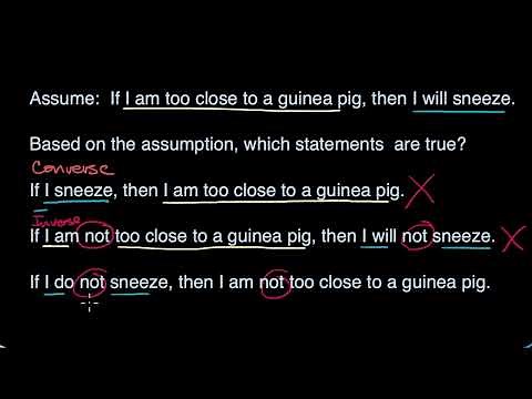 Conditional statements and logical equivalence | Geometry (TX TEKS) | Khan Academy