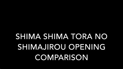 Shima Shima Tora no Shimajirou Opening Multilanguage Comparison.mp4