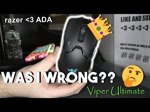 The TRUE King Of WIRELESS??? Razer Viper Ultimate Review