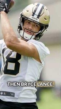 The Saints Receiver Nobody Is Talking About | Why Bryce Lance Could Be Next HIDDEN GEM