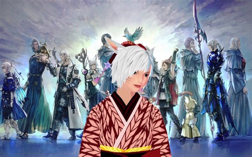 关于如何拥有FF14角色虚拟形象的这件事