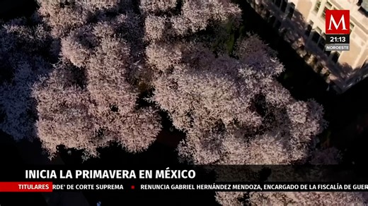 Comienza la primavera en México