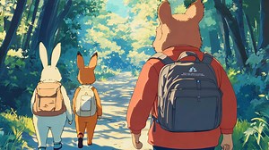 Ai Generated, Anthropomorphic Animals, Animals. Free Stock Video