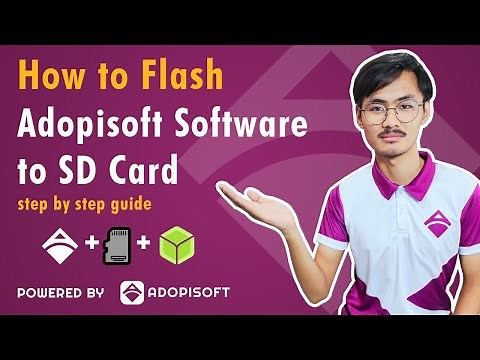 Flash Adopisoft Software to SD Card