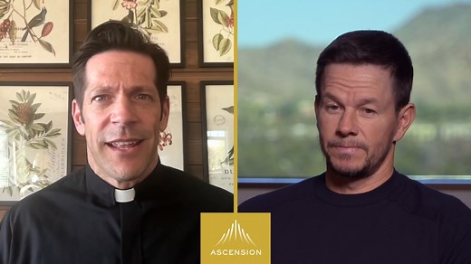68K views · 2.8K reactions | Fr. Mike had the chance to interview Mark Wahlberg about his amazing new movie, "Father Stu," which follows the incredible true story of Fr. Stuart Long, a "boxer-turned-priest who inspired countless people during his journey from self-destruction to redemption." | Ascension | Facebook