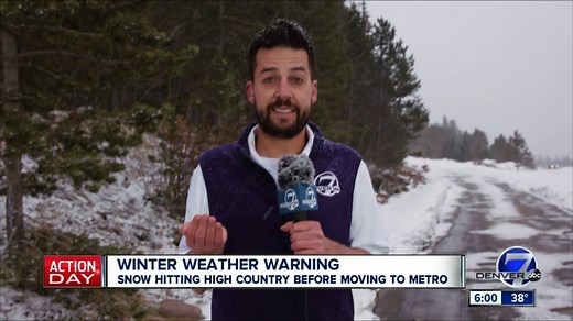 Have You Seen This? Weatherman is not cool with this snow