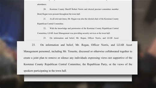 North Idaho woman sues Kootenai County sheriff, others following 2025 town hall incident