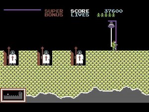 Hunchback Longplay (C64) [50 FPS]