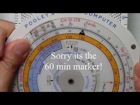 CRP-5 Flight Computer: Calculate time given ground speed and ground distance