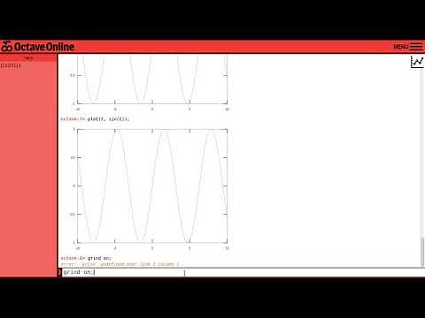 Octave online - Introducción