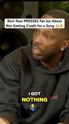 Rich Paul PRESSES Fat Joe About Not Getting Credit for a Song 😳🔥
