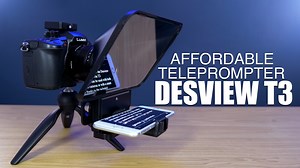 Desview T3 Teleprompter Review - Geeky Nerdy Techy