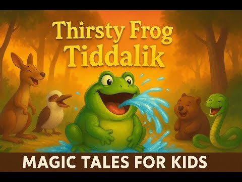 Thirsty Frog Tiddalik | Magical Bedtime Story for Kids | Magic Tales for Kids