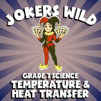 Temperature & Heat Transfer JOKERS WILD Science Game | No Prep Grade 7 Review