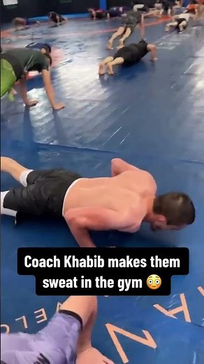 Training camp with Coach Khabib 😤 (via nurmagomedov_mma_school/IG)