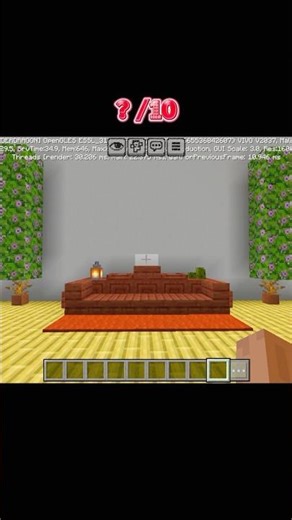 How to Build a Sofa in Minecraft (Tutorial) #tweening