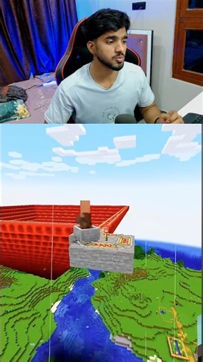 Particle acceleratar in minecraft 😱 #shorts #minecraft