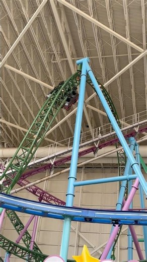 Shellraiser Cutback! #themepark #amusementpark #rollercoaster #coaster