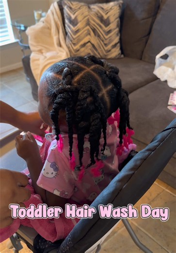 Toddler Hair Wash Day: Gentle Steps for Girls' Hairstyles