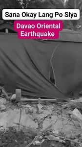 Davao Oriental Earthquake #earthquake #EarthquakeAlert | Zahira Rocionne