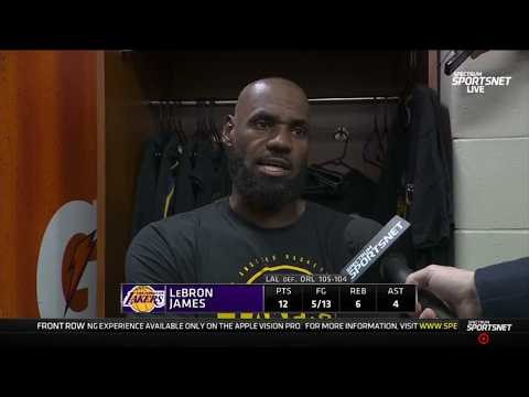 PostGame Interview | LeBron James sends clear warning to the West after Lakers comeback, upset Magic
