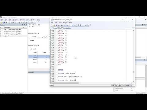 Stata | Recodificar variables de texto a numéricas (encode strings)
