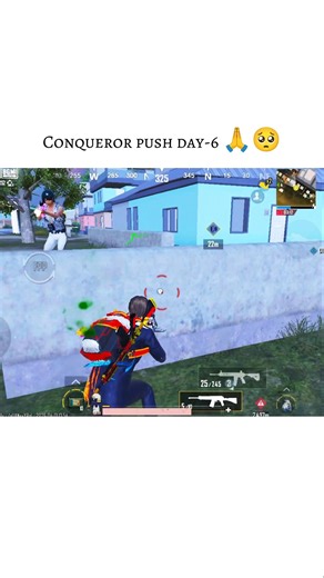 conqueror push day-6 🙏🔥 #pubgmobile #bgmishorts #shorts