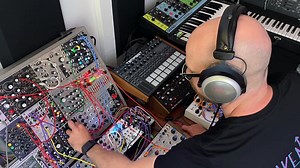 Live Cinematic Synthwave Performance