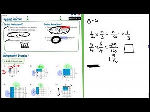 5th Math Envision 8-6 Lesson