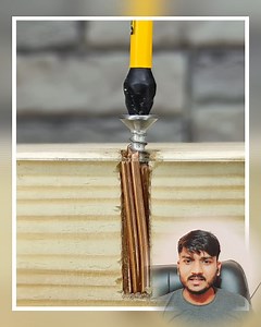 Be sure to remember this trick! How to easily screw a self-tapping screw into a loose hole? #shorts | Innovative Insights