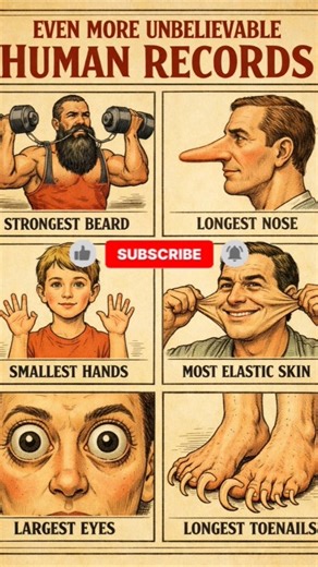 Even More UNBELIEVABLE Human Records 🤯