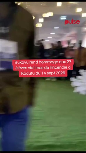 Bukavu🇨🇩: :Les 27 élèves décédés dans l’incendie survenu le 10 septembre à Kadutu ont été inhumés ce lundi 14 septembre 2026. #congo #pulsecongo #bukavu #incendie