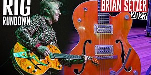 Brian Setzer Rig Rundown 2023