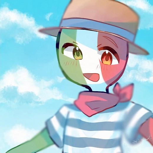 イタリアメイキング！🇮🇹 #イラストメイキング #メイキング #countryhumans #カントリーヒューマンズ #カンヒュ #イタリア