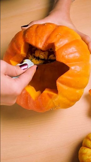 Kürbis schnitzen | Bastelideen