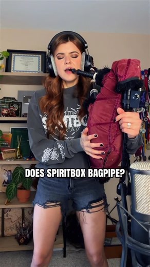 Ally Crowley-Duncan on Instagram: "Circle With Me - Spiritbox One of my favorites. #bagpipes #bagpiper #allythepiper #piperally"