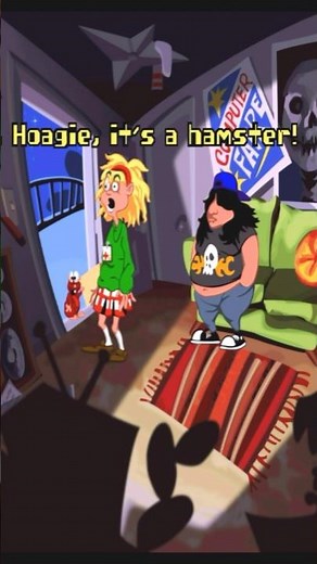 Day of the Tentacle Remastered - What can they use that hamster for?