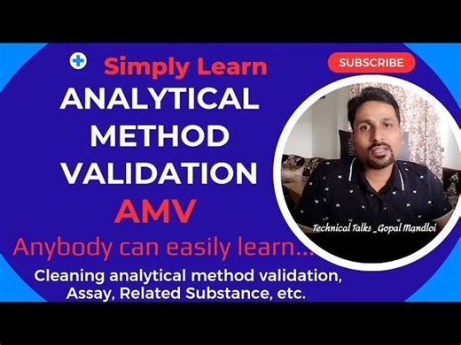 How to perform AMV ( Analytical Method Validation ) | AMV in Hindi | Quality | Gopal Mandloi