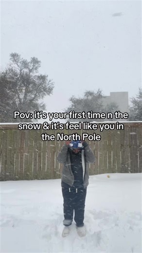 Experiencing Snow for the First Time 😂