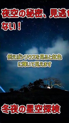 冬の夜空を楽しむ方法: 星々と木星の輝き #夜空の秘密 #星空観察 #冬のロマン