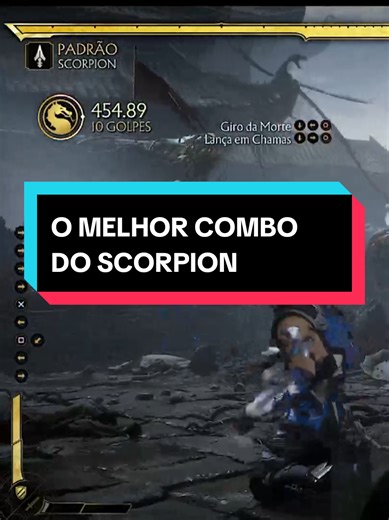 O Melhor Combo do Scorpion em Mortal Kombat 11