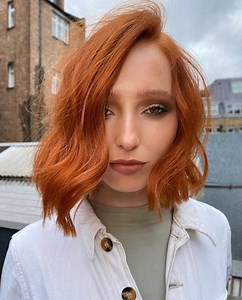 10K views · 133 reactions | Sexy ginger bob for summer? ☀️ Yes please!  @jhair_stylist treated his model’s hair in just 60 seconds using @amikapro’s brand-new the kure mask, which is packed with reparative technology, and styled with the brand-new the closer to prevent any future breakage  | Hairbrained | Facebook