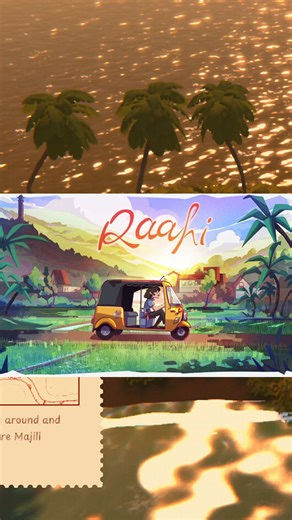 Wish this was coming to Switch bc it sounds so peaceful 😭 Raahi is a slice of life video game that transports you to 1990s Goa 🛺 #pcgame #videogame #india #playstation #xbox