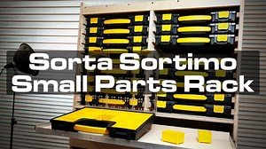 Sorta Sortimo Small Parts Rack & Sorting Station – Ultimate Organization!