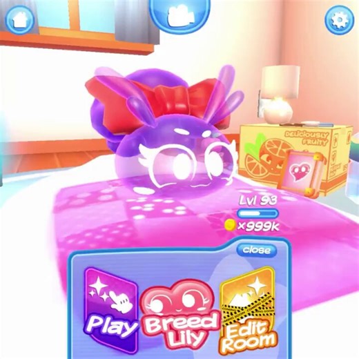 RT @PocketSweeties: Our next big update will add a cozy player house into the game. Where you can level up a cute slime:3