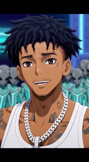 NBA YoungBoy leaving his new alien friends and heading back to earth 🌍 #anime #nbayoungboy